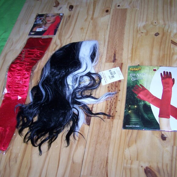 Cruella Costume Accessories NWT - Picture 1 of 5